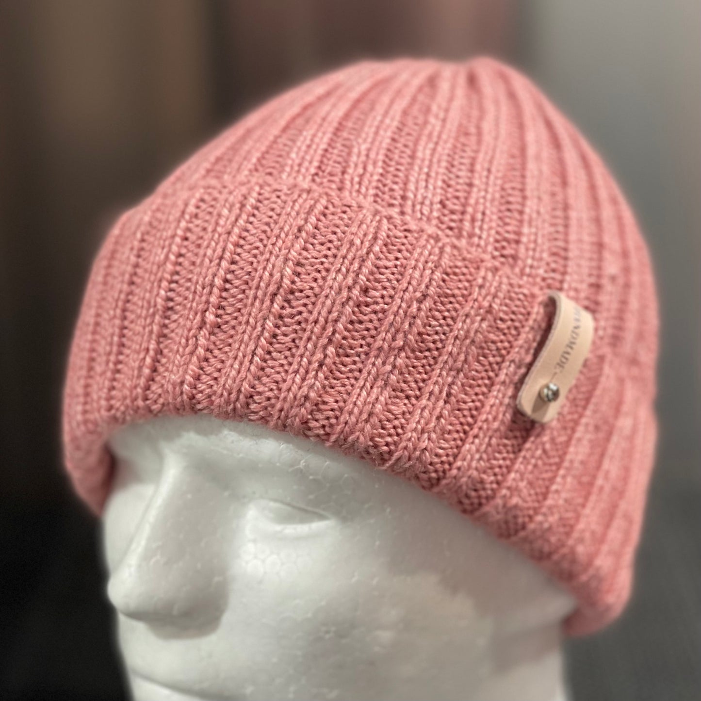 Arcadia Classic Rib Hand Knitted Beanie