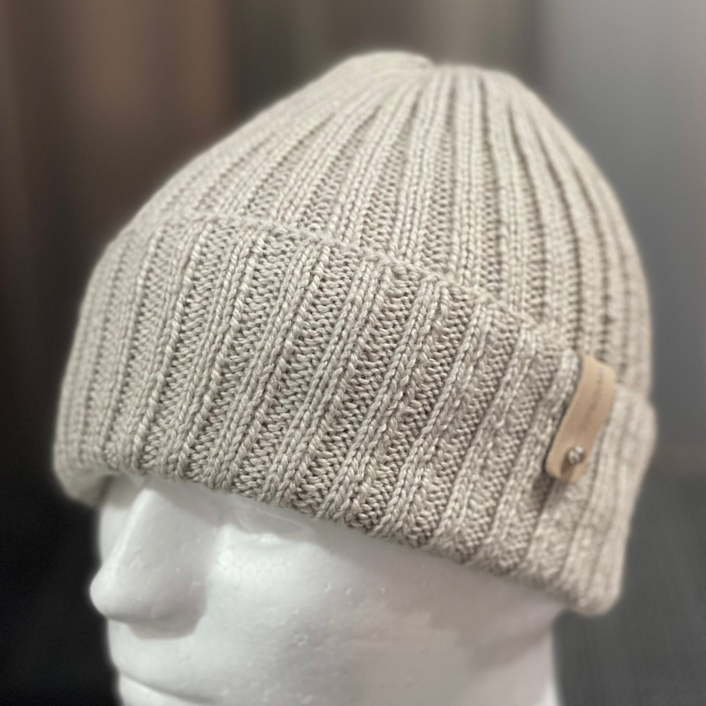 Arcadia Classic Rib Hand Knitted Beanie