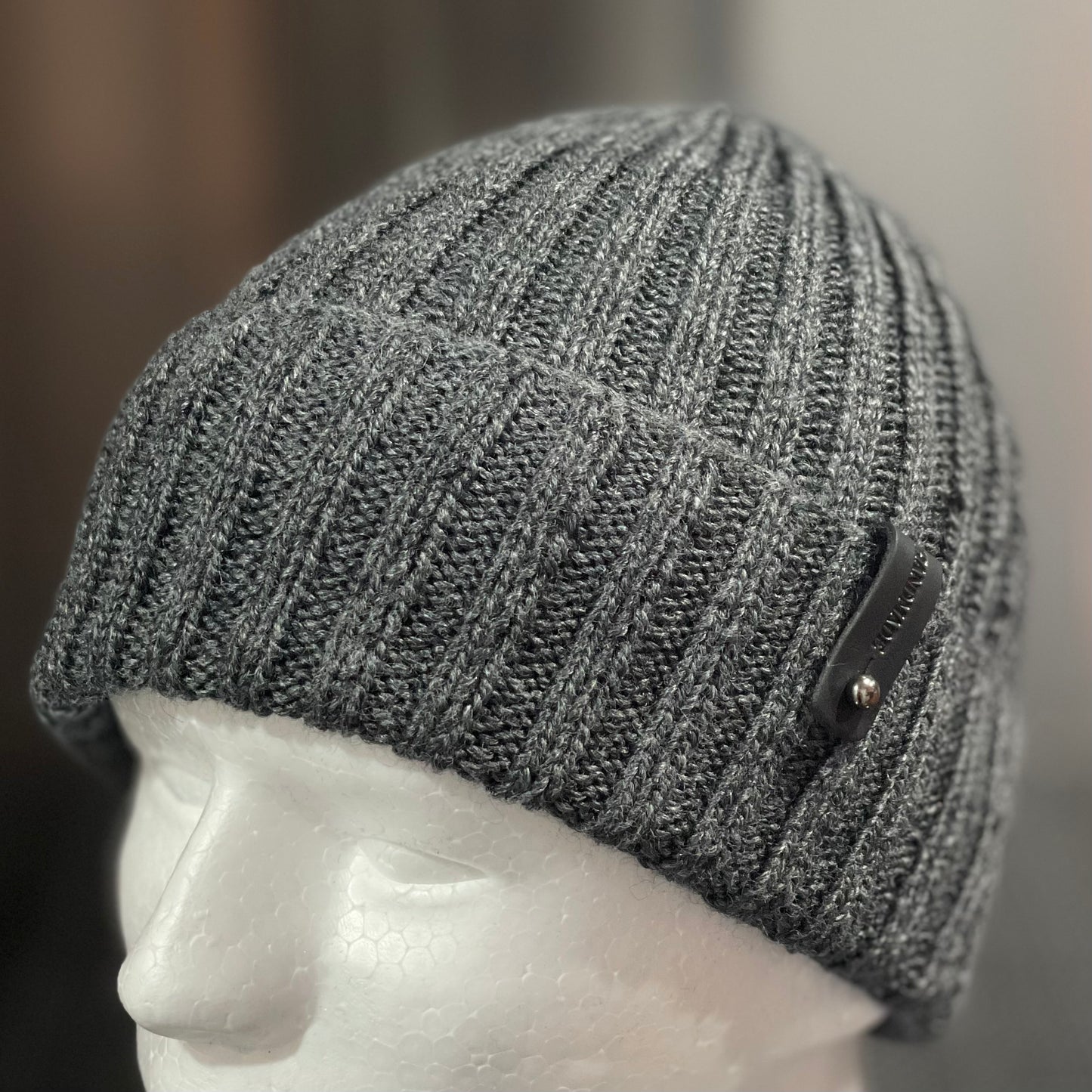 Arcadia Classic Rib Hand Knitted Beanie