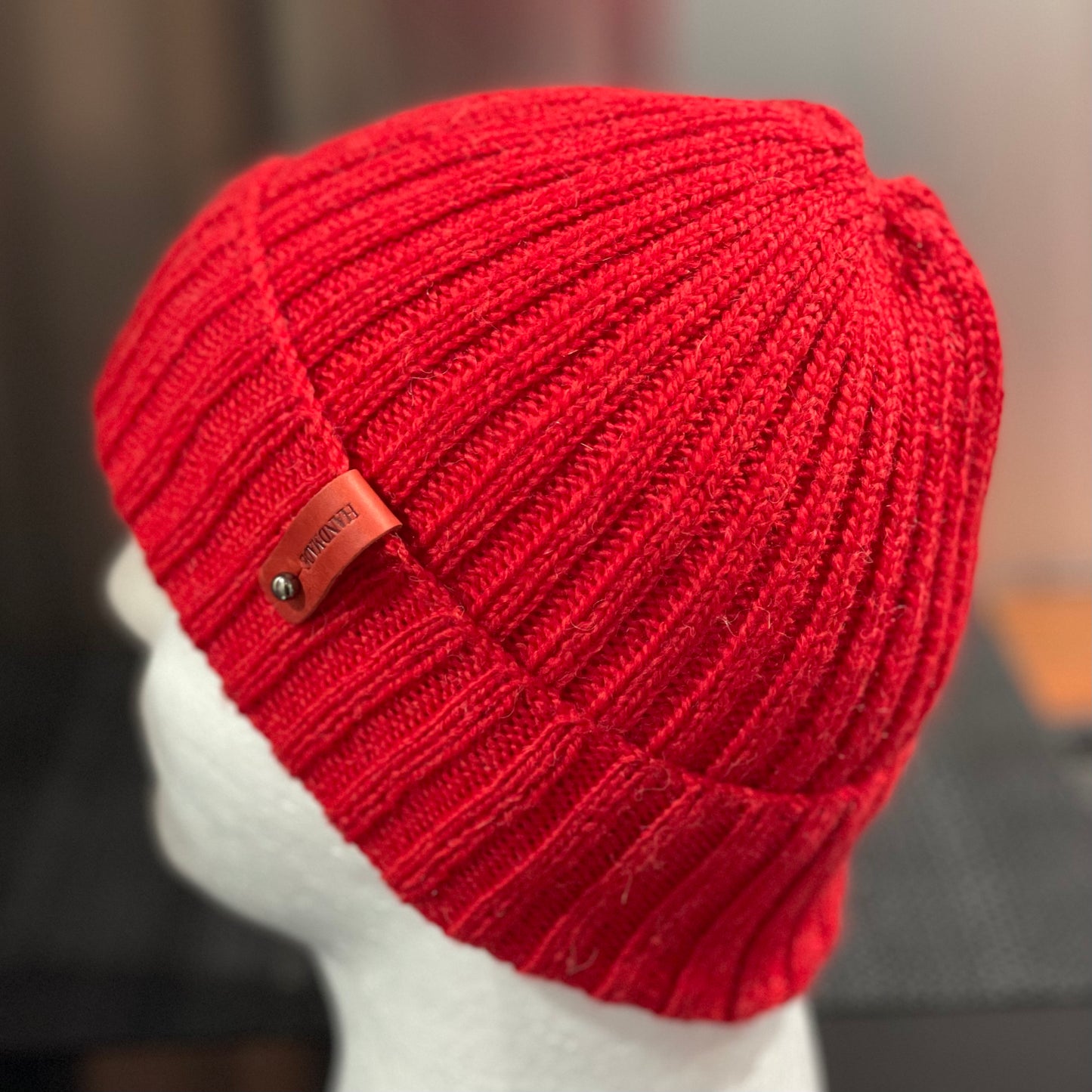 Arcadia Classic Rib Hand Knitted Beanie